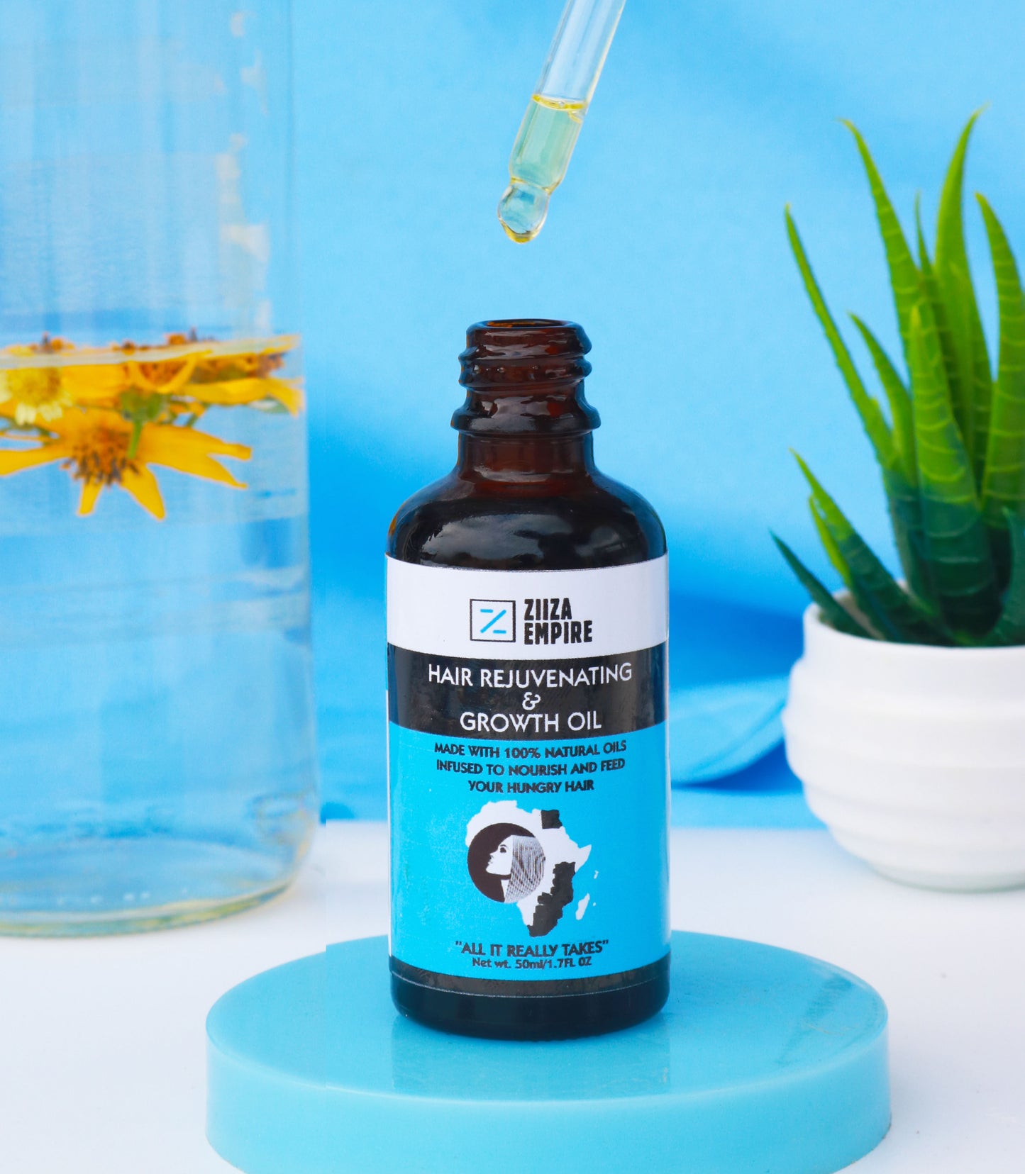 natural hair growth oil