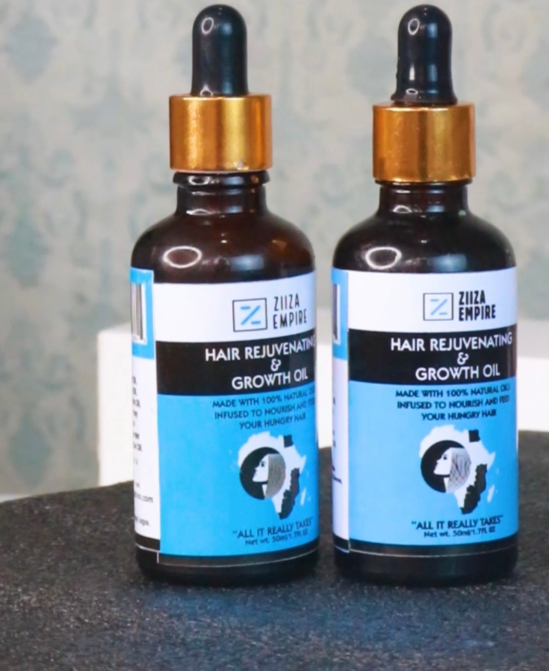 relaxed hair growth oil