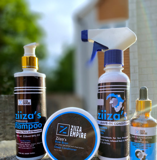 Strengthening kit with rice bran deep conditioner