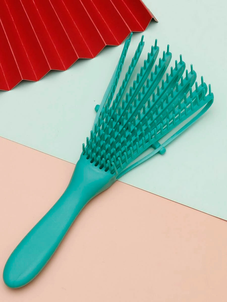 Soft detangling brush for black natural hair