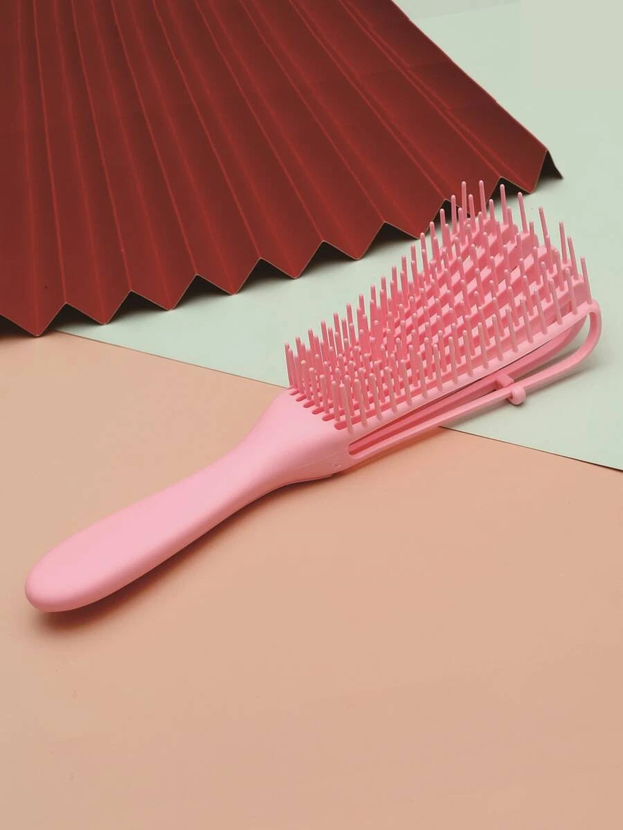 Soft detangling brush for black natural hair