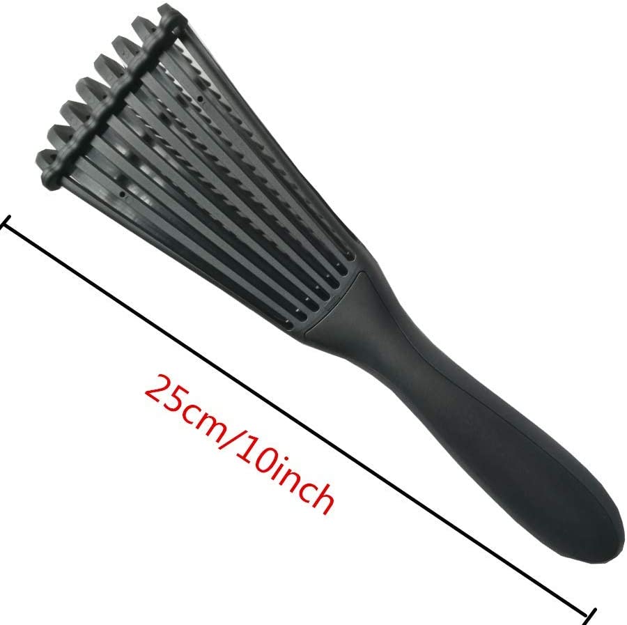 Soft detangling brush for black natural hair