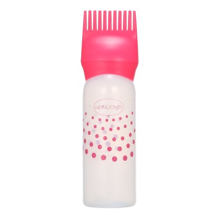 Applicator bottle with root comb tip